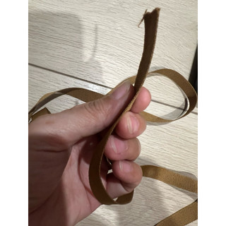 5m dây dệt xớ ngang 16mm màu nâu