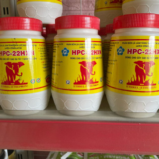 Kích Thích Mủ CAO SU Con Voi HPC - Đại Ngàn Nắp đỏ, Nước Trắng 2,5% ra mũ đều, dưỡng miệng cạo - Hũ 450g