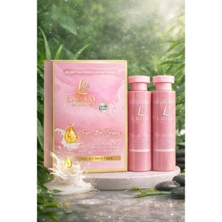 Bộ Đôi Tắm Trắng Toàn thân LaDaXi 2 in 1 tại Nhà . Chăm sóc làm đẹp da Nữ SKINCARE Women