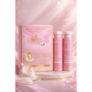 Bộ Đôi Tắm Trắng Toàn thân LaDaXi 2 in 1 tại Nhà . Chăm sóc làm đẹp da Nữ SKINCARE Women