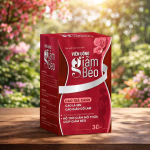 . Giảm 3-5kg. Viên uống giảm béo, giúp chuyển hoá chất béo . hộp 30 viên
