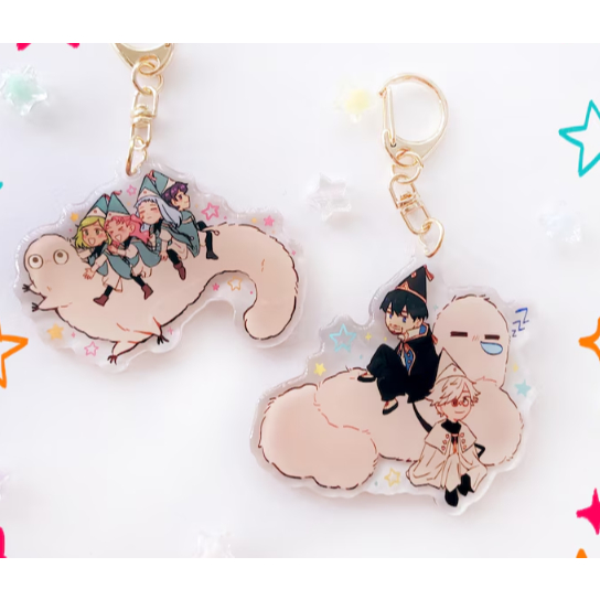 Witch Hat Atelier Group Acrylic Keychain