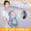 Đai điệu vải em bé sơ sinh địu 4 tư thế có đỡ cổ đa năng ngồi xe máy an toàn cao cấp MySun 4Way