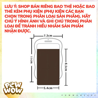 Bao Đựng Thẻ Nhựa Mica Viền Hồng Nhựa Dẻo Trong Suốt Phong Cách Sanrio Mặt Mèo Cat Hoạ Tiết Hello HK PInky