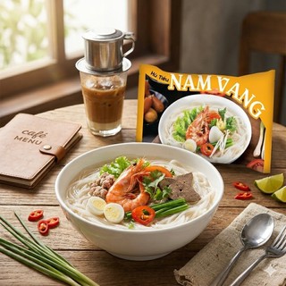 Thùng Hủ Tiếu Nam Vang Ăn Liền Bích Chi - Thùng 30 gói 60 gr