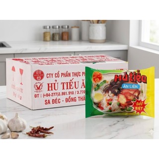HỦ TIẾU ĂN LIỀN ĐẶC BIỆT (60G/GÓI)-THÙNG 30 GÓI