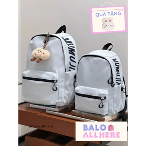 BaLo (XINHXINH) [ORDER] Cặp Sách Nam Nữ Vải Chống Nước Đơn Giản Cho Học Sinh Sinh Viên BL461