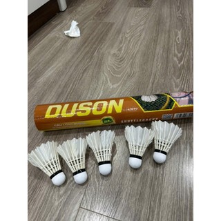 Ống Cầu Lông Duson Chất Liệu Lông Ngỗng Tự Nhiên Hộp 10-12 Quả Đại Nam Sport