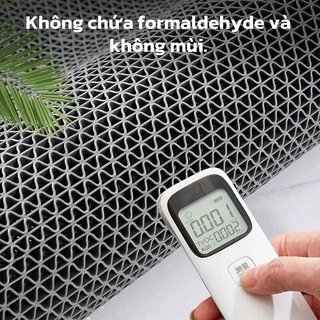 YOWXll  Thảm nhựa lưới chống trơn trượt zic zắc - Thảm Lót Sàn Nhà Tắm Bể Bơi Miếng Trải Sàn Toilet