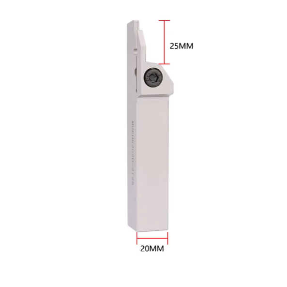 Cán cắt phi trắng thép tốt chống rung cắt cực ngon siêu bền (25x25 lắp chip 3mm thông dụng )