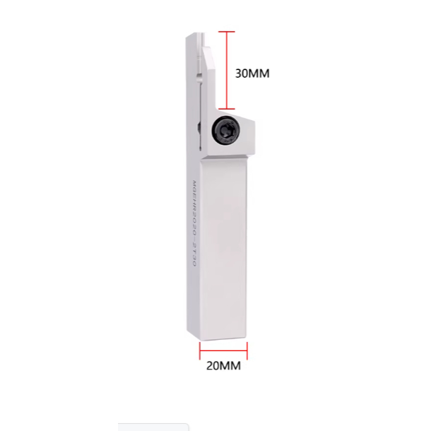 Cán cắt phi trắng thép tốt chống rung cắt cực ngon siêu bền (25x25 lắp chip 3mm thông dụng )