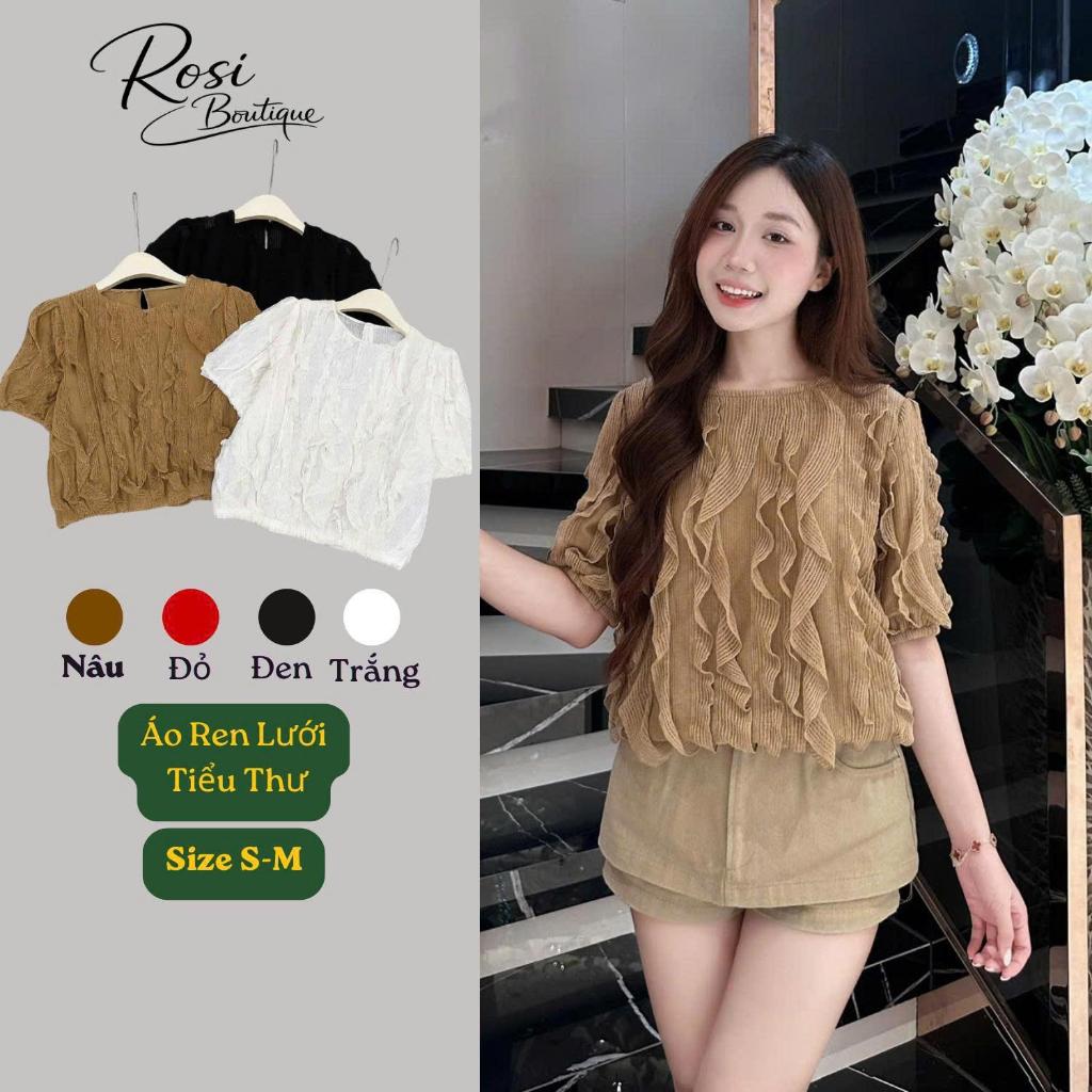 Áo Bèo Hợp Xu Hướng Cổ Tròn, Ngắn Tay, Dễ Phối Đồ, Áo Chui Đầu Bó Sát Thanh Lịch, Thích Hợp Cho Mùa Hè, Độc Đáo Phong Cá