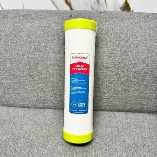 [HOT] Bộ 3 Lõi Lọc Nước Sunhouse Nước Giếng, Nước Phèn Chính Hãng – Lõi 1 2 3 (PP, Cation, CTO)