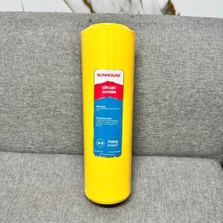 [HOT] Bộ 3 Lõi Lọc Nước Sunhouse Nước Giếng, Nước Phèn Chính Hãng – Lõi 1 2 3 (PP, Cation, CTO)