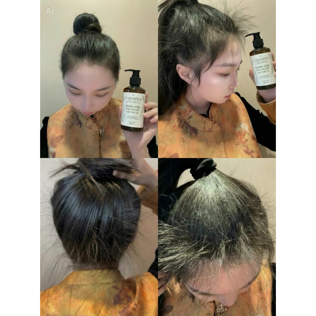 [Mọc Tóc nhanh] Dầu Gội Trắc Bách Diệp - kích tóc con mọc nhanh, dày và khỏe, ngăn ngừa rụng tóc tuyệt đối 250ml