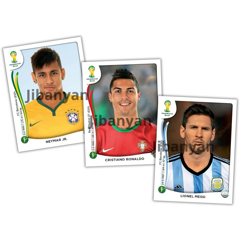 Thẻ cầu thủ bóng đá World Cup 2014