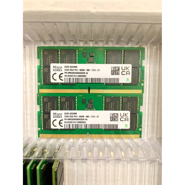 RAM Samsung / Crucial DDR5 5600MHz 16GB / 32GB / 48GB – Tháo máy sách tay Mỹ BH 3 Năm – RAM Laptop, Mini PC