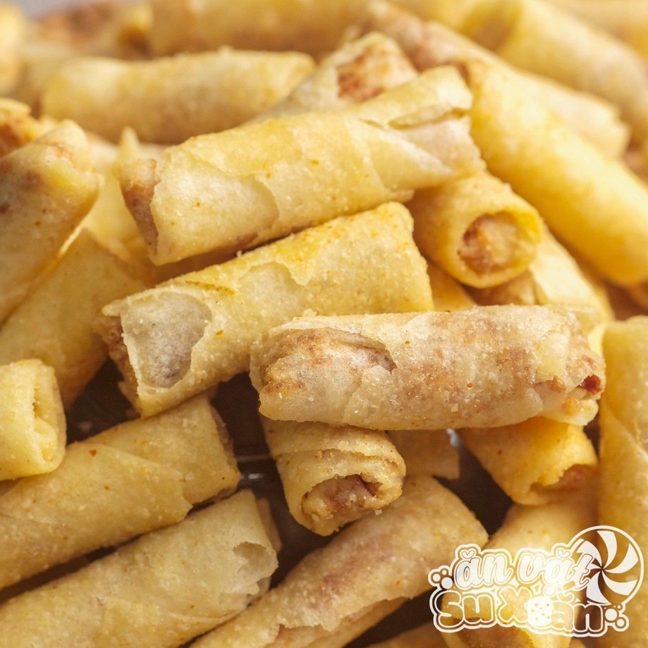 Snack chả giò tôm mini hiệu Vissan Ăn Vặt Su Xoắn