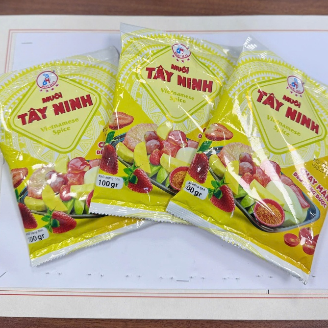 Muối Tôm Tây Ninh Đức Hải Đậm Đà dùng Chấm Trái Cây, Ướp cá thịt Hộp 110g-Túi 100g, 200g, 500g - Đức Hải Food