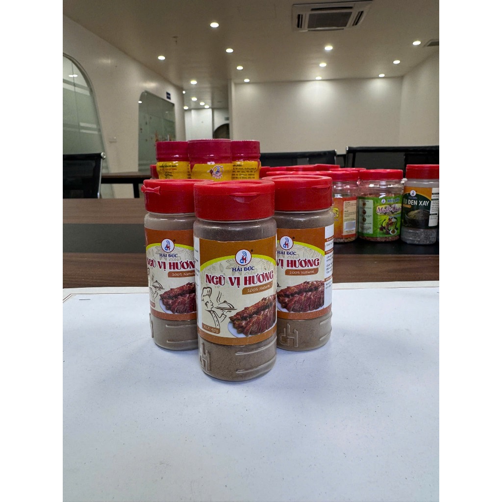 Bột Ngũ Vị Hương Đức Hải thơm đậm đà Gia Vị Ướp Nướng Kho Chiên Ngon 40G 50G - Đức Hải Food