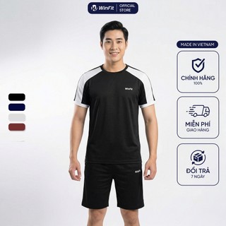 Bộ quần áo nam WINFIT Urban Active chất vải ComfortLite, thấm hút mồ hôi, Form Regular thoải mái WBN001