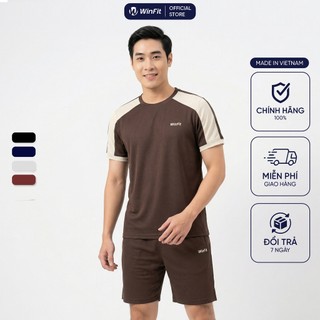 Bộ quần áo nam WINFIT Urban Active chất vải ComfortLite, thấm hút mồ hôi, Form Regular thoải mái WBN001