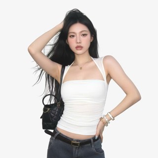 Áo Sát Nách Cúp Ngực Nhún Eo - Áo Tay Ngắn Nhún Eo Viền Vai Nhỏ Chất Thun Cotton Mịn Co Dãn Bốn Chiều LYNLUX