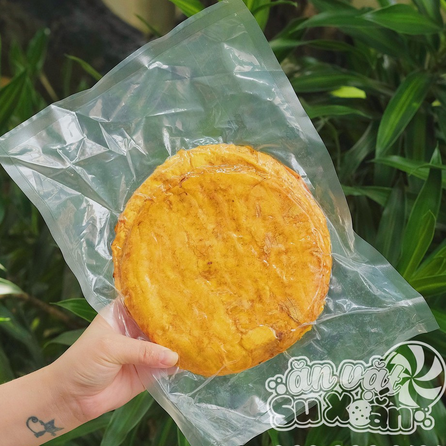 Chuối sứ ép miếng dẻo Ăn Vặt Su Xoắn