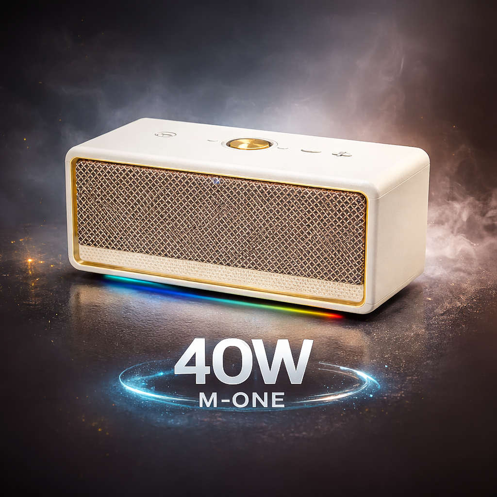 Loa bluetooth M-ONE Không Dây Công Suất Khủng Âm Hay Bass Căng Âm Thanh Siêu Trầm