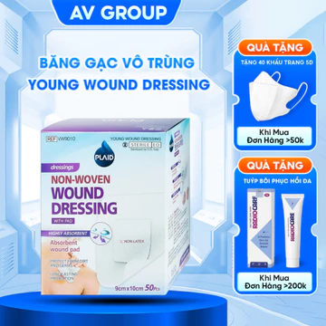[Chính hãng] 5 Miếng băng gạc vô trùng YOUNG WOUND DRESSING - Chống dính vết thương (Đủ kích cỡ)