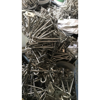 Móc treo quạt trần inox và sắt, móc treo quạt các cỡ