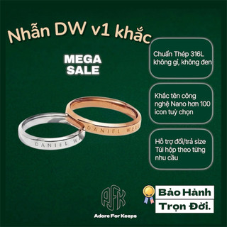 Ring, engravable by AFK Store