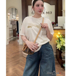 QCL1 8018-3 Áo thun nơ good luck siêu hot cực xinh(Freesize)