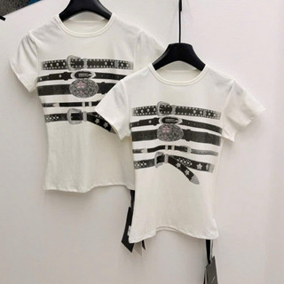 QCL1 #520 Áo thun hình thắt lưng 3D siêu hot siêu chất(Freesize)