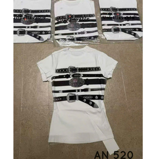 QCL1 #520 Áo thun hình thắt lưng 3D siêu hot siêu chất(Freesize)