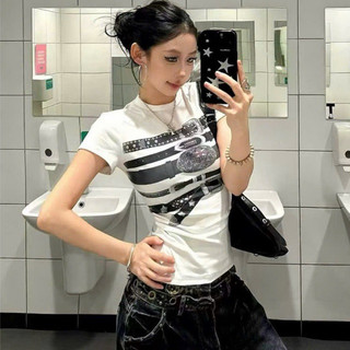 QCL1 #520 Áo thun hình thắt lưng 3D siêu hot siêu chất(Freesize)
