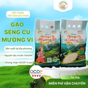 Gạo Séng Cù Mường Vi OCOP 4 Sao- Gạo Đặc Sản Tây Bắc Thơm Dẻo Ngon
