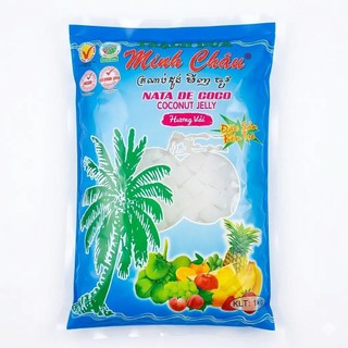 [Combo 2-5-10 Túi] Thạch Dừa Cào Minh Châu Túi 22 Gói - Giòn Dai, Thanh Mát