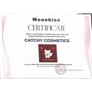 [MOOEKISS] Son Mooekiss 2 Đầu Tint Bóng Vỏ Hồng, Son Không Dính Cốc, Tráng Gương Đa Năng 3ml+3ml