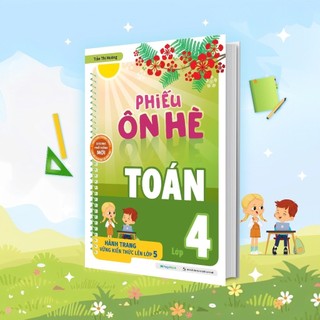 Sách Ôn Hè Lớp 4 Lên 5 Toán Tiếng Việt ( Có Tách Lẻ)