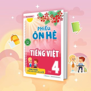 Sách Ôn Hè Lớp 4 Lên 5 Toán Tiếng Việt ( Có Tách Lẻ)