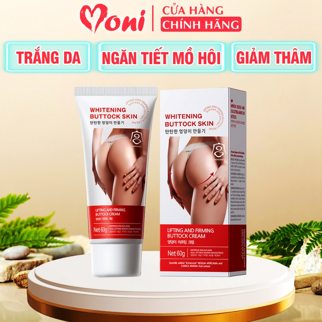 Kem Nở Mông Gongpei Hàn Quốc chính hãng, Mông Đầy Đặn Săn Chắc Chống Chảy Xệ, Kem Nâng Mông Nở Mông Làm Trắng Ngừa Thâm