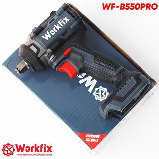 Máy siết Bulong Workfix WF-B550PRO Không chổi than - 4 tính năng - 4 tốc độ Không chổi than
