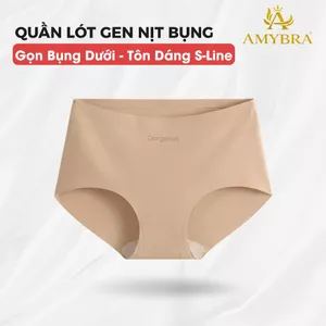 Quần Lót Nữ Đúc Su Mềm Mịn Thoáng Khí, Quần Chip Nữ Đáy Ép Kháng Khuẩn AMYBRA L057