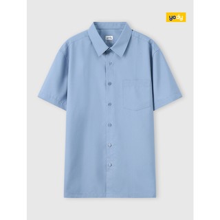 Áo sơ mi nam YODY vạt ngang phom regular, có túi phom trẻ trung công sở MOSS26A011