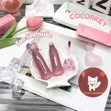 [COLORKEY] Son Tint Nước Colorkey Vỏ Hồng Phiên Bản Nâng Cấp, Soft Matte Water Tint, 2.5g