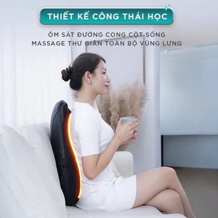 Đệm Massage Lưng Cao Cấp KINGTECH KC-300