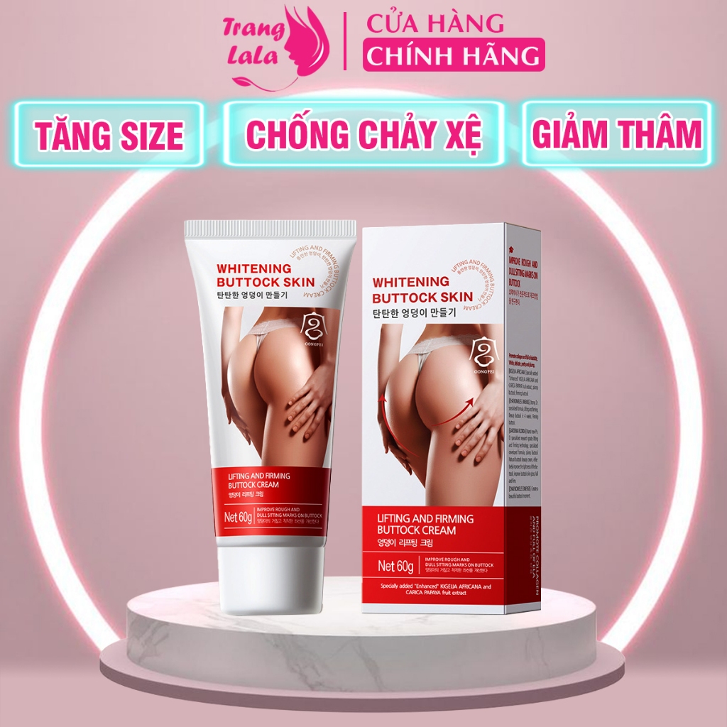 Kem Nở Mông Gongpei Nội Địa Hàn Quốc Giúp Mông Đầy Đặn Săn Chắc Chống Chảy Xệ, Kem Nâng Mông Nở Mông Làm Trắng Ngừa Thâm