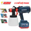 Máy Phun Sơn Pin BOSSUN BS-SP1000X 21V 450W Bình 1000ML Phun Sơn Tường Gỗ Kim Loại