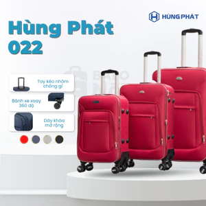 Vali Vải Hùng Phát 022 Đơn Giản, Bền Bỉ và Tiện Ích
